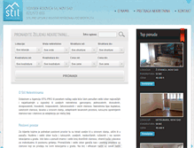 Tablet Screenshot of nekretninestil.com